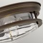 Quintiesse Hadrian lampa podsufitowa 2x40 W przezroczysta/olejowany brąz QN-HADRIAN-FS-OZ-CLEAR zdj.3