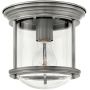 Quintiesse Hadrian lampa podsufitowa 1x60 W przezroczysta/antyczny nikiel QN-HADRIAN-MINI-F-AN-CLEAR zdj.1