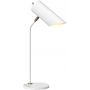Elstead Lighting Quinto lampa biurkowa 1x8 W biała-postarzany mosiądz QUINTO-TL-WAB zdj.1