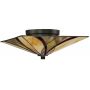Elstead Lighting Asheville lampa podsufitowa 2x60 W bursztynowa-czerwona-kremowa QZ-ASHEVILLE-F zdj.3