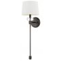 Elstead Lighting Barbour kinkiet 1x40 W brązowy QZ-BARBOUR1-HO zdj.1
