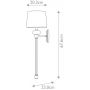Elstead Lighting Barbour kinkiet 1x40 W brązowy QZ-BARBOUR1-HO zdj.2