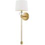 Elstead Lighting Barbour kinkiet 1x40 W postarzany mosiądz QZ-BARBOUR1-WS zdj.1