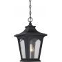 Elstead Lighting Bedford lampa wisząca 1x60 W czarna QZ-BEDFORD8-S zdj.1