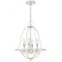 Elstead Lighting Bradbury lampa wisząca 4x40 W antyczna bie QZ-BRADBURY-4P-AWH zdj.1