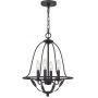 Elstead Lighting Bradbury lampa wisząca 4x40 W popielaty QZ-BRADBURY-4P-GK zdj.1