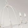 Elstead Lighting Bradbury lampa wisząca 5x40 W antyczna biel QZ-BRADBURY5-AWH zdj.6