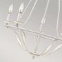 Elstead Lighting Bradbury lampa wisząca 5x40 W antyczna biel QZ-BRADBURY5-AWH zdj.7