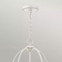 Elstead Lighting Bradbury lampa wisząca 5x40 W antyczna biel QZ-BRADBURY5-AWH zdj.8