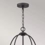 Elstead Lighting Bradbury lampa wisząca 5x40 W popielaty QZ-BRADBURY5-GK zdj.3