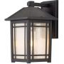 Elstead Lighting Cedar Point kinkiet zewnętrzny 1x60 W czarny QZ-CEDAR-POINT-M-BK zdj.1