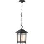 Elstead Lighting Cedar Point lampa wisząca zewnętrzna 1x60 W czarna QZ-CEDAR-POINT8-M-BK zdj.1