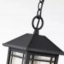 Elstead Lighting Cedar Point lampa wisząca zewnętrzna 1x60 W czarna QZ-CEDAR-POINT8-M-BK zdj.5