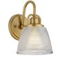 Elstead Lighting Dublin kinkiet 1x3 W mosiądz QZ-DUBLIN1-PNBR zdj.1