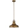 Elstead Lighting Emery lampa wisząca 1x60 W postarzany mosiądz QZ-EMERY-P-M-WS zdj.4