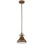 Elstead Lighting Emery lampa wisząca 1x60 W postarzany mosiądz QZ-EMERY-P-S-WS zdj.3