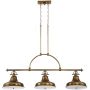Elstead Lighting Emery lampa wisząca 3x60 W postarzany mosiądz QZ-EMERY3P-WS zdj.3