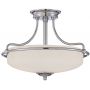 Elstead Lighting Griffin lampa podsufitowa 3x60 W antyczny nikiel QZ-GRIFFIN-SFS-AN zdj.1