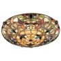 Elstead Lighting Kami lampa podsufitowa 2x60 W vintage brąz QZ-KAMI-F zdj.5