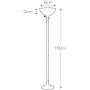 Elstead Lighting Kami lampa stojąca 1x60 W vintage brąz QZ-KAMI-UL zdj.2
