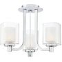 Elstead Lighting Kolt lampa podsufitowa 3x3 W polerowany chrom QZ-KOLT-SF-PC-BATH zdj.1