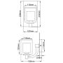 Elstead Lighting Kolt kinkiet 1x3 W polerowany chrom QZ-KOLT1-PC-BATH zdj.2