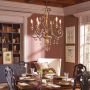 Elstead Lighting Marquette lampa wisząca 6x60 W postarzany brąz QZ-MARQUETTE6-A zdj.4
