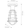 Elstead Lighting Mixon lampa podsufitowa 1x60 W szczotkowany mosiądz QZ-MIXON-SF-BB zdj.2