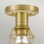 Elstead Lighting Mixon lampa podsufitowa 1x60 W szczotkowany mosiądz QZ-MIXON-SF-BB zdj.3