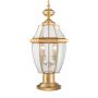 Elstead Lighting Newbury lampa stojąca zewnętrzna 2x60 W lakierowany polerowany mosiądz QZ-NEWBURY3-L-PB zdj.1