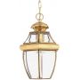 Elstead Lighting Newbury lampa wisząca 1x60 W lakierowany polerowany mosiądz QZ-NEWBURY8-M-PB zdj.1