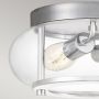 Elstead Lighting Trilogy plafon 2x40 W polerowany chrom QZ-TRILOGY-F-S-BATH zdj.3