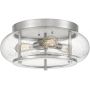Elstead Lighting Trilogy plafon 3x40 W szczotkowany nikiel QZ-TRILOGY-FM-BN zdj.1