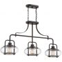Elstead Lighting Trilogy lampa wisząca 3x60 W stary brąz QZ-TRILOGY-ISLE-OZ zdj.1