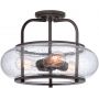 Elstead Lighting Trilogy lampa podsufitowa 3x60 W stary brąz QZ-TRILOGY-SF-M zdj.1