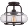 Elstead Lighting Trilogy lampa podsufitowa 1x60 W stary brąz QZ-TRILOGY-SF-S zdj.1