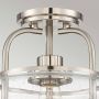 Elstead Lighting Trilogy lampa podsufitowa 1x60 W szczotkowany nikiel QZ-TRILOGY-SFS-BN zdj.6