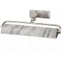Elstead Lighting Winchfield kinkiet 2x40 W biały/nikiel WINCHFIELD-PLM-PN-WM zdj.1