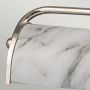 Elstead Lighting Winchfield kinkiet 2x40 W biały/nikiel WINCHFIELD-PLM-PN-WM zdj.3