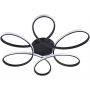 Goldlux Fiore XL lampa podsufitowa 1x42 W czarna 331823 zdj.1