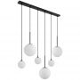 Globo Lighting Hallie lampa wisząca 3x9 W, 3x5 W biała-czarna 15168-6 zdj.1