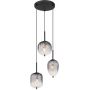 Globo Lighting Attila lampa wisząca 3x40 W czarna 15215-3 zdj.1