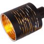 Globo Lighting Tunno lampa podsufitowa 3x15W czarna/złota 15342-3D zdj.3