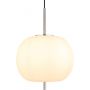 Globo Lighting Blacky I lampa wisząca 1x60W nikiel mat/szkło opalizowane 15345H1NO zdj.2