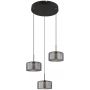 Globo Lighting Fogsy lampa wisząca 3x24 W czarna 15634-3 zdj.3