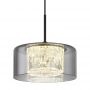 Globo Lighting Fogsy lampa wisząca 1x6 W czarna 15634 zdj.4