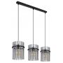 Globo Lighting Gorley lampa wisząca 3x60W czarny mat/przydymiony 15698-3H zdj.2