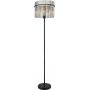 Globo Lighting Gorley lampa stojąca 1x60W czarny mat/przydymiony 15698S zdj.1