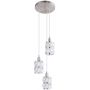 Globo Lighting Wolli lampa wisząca 3x40W chrom/kryształ 15760-3 zdj.4