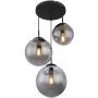 Globo Lighting Joel lampa wisząca 3x60W czarny mat/przydymiony 1581-3S zdj.1